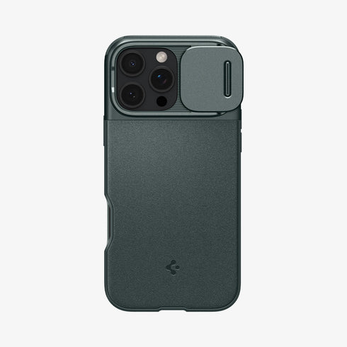 כיסוי Spigen לאייפון 16 מסדרת Optik Armor (MagFit)